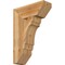 Ekena Millwork Olympic Slat Rough Sawn Bracket, Western Red Cedar, 6"W x 18"D x 26"H BKT06X18X26OLY06RWR - alternate 1